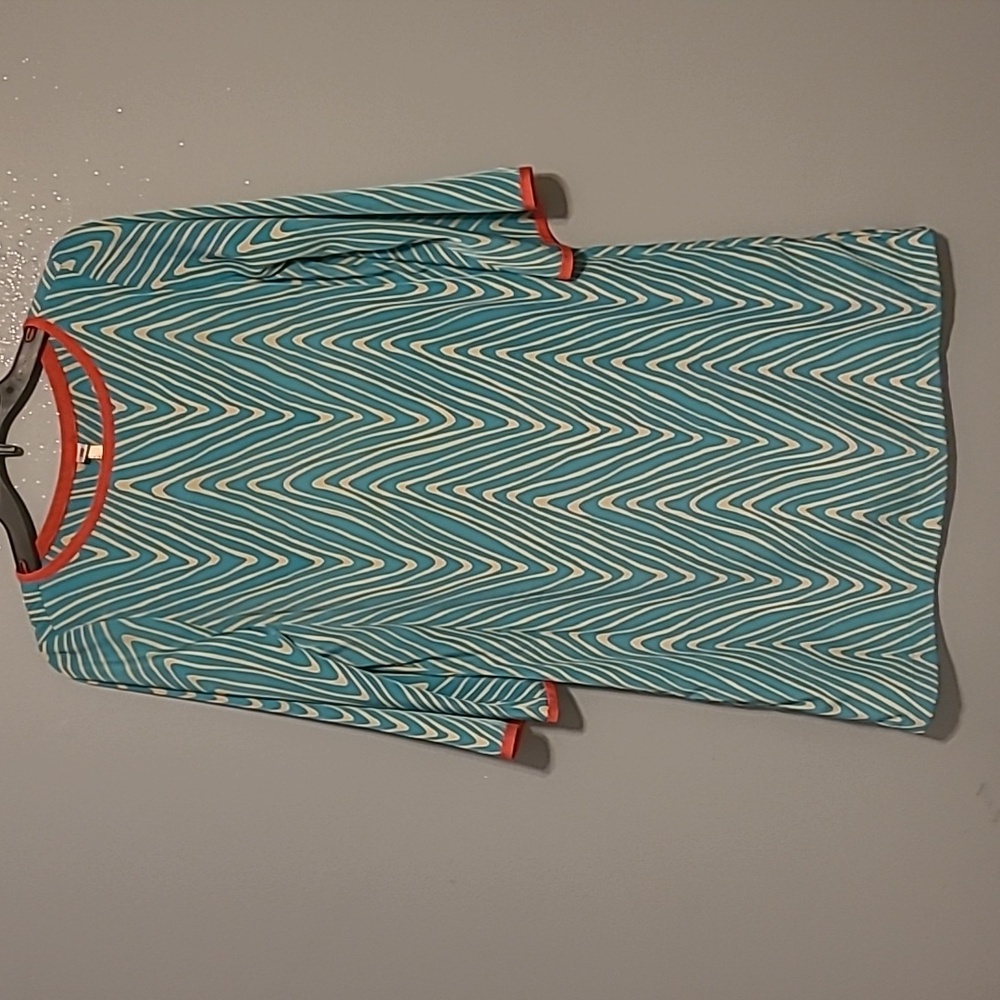 Uncle Frank Chevron Pattern Dress - image 2